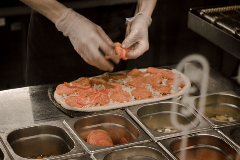 Pizza luce restaurant interior atmosphere