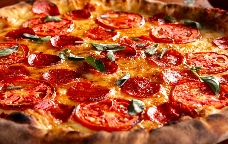 Margherita pizza